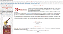 Desktop Screenshot of guitar-classroom.com